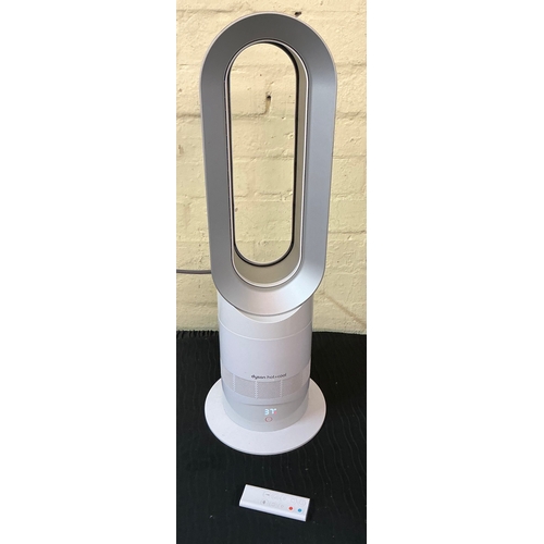 187 - DYSON HOT AND COOL JET FOCUS BLADELESS FAN/HEATER AM09 WITH R/C