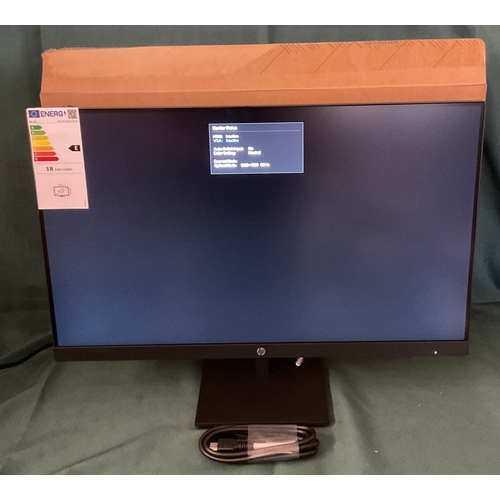 208 - BOXED HP 24” FULL HD MONITOR- V24V G5