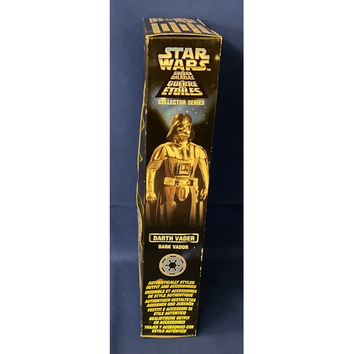 272 - BOXED 1997 KENNER DARTH VADER STAR WARS COLLECTOR SERIES FIGURINE 27726/27723 ASST