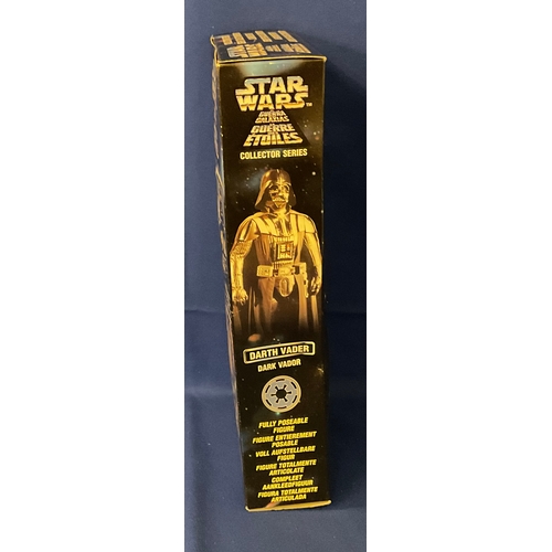 272 - BOXED 1997 KENNER DARTH VADER STAR WARS COLLECTOR SERIES FIGURINE 27726/27723 ASST