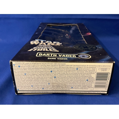 272 - BOXED 1997 KENNER DARTH VADER STAR WARS COLLECTOR SERIES FIGURINE 27726/27723 ASST