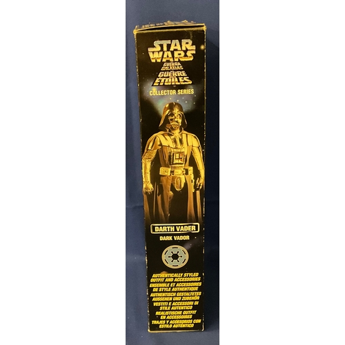 275 - BOXED 1996 KENNER DARTH VADER STAR WARS COLLECTOR SERIES FIGURINE 27726/27723 ASST.186
