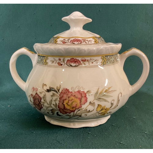 447 - ADAMS WEDGWOOD GROUP ENGLISH IRONSTONE TEA SET THE JEDDO COLLECTION - APPROX X22 PIECES, INCLUDING C... 