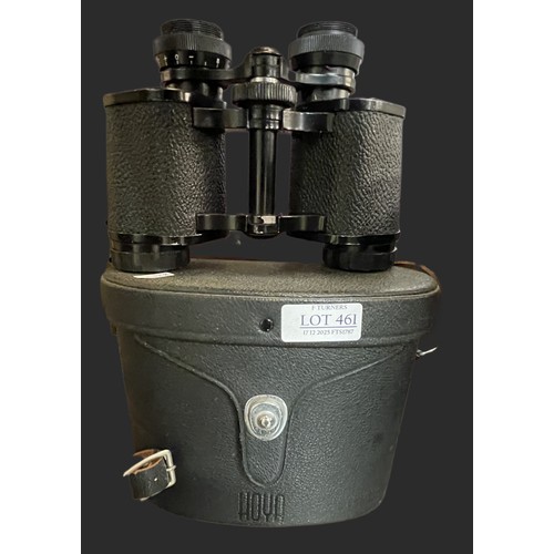 461 - PAIR OF HOYA 8X30 BINOCULARS AND CASE