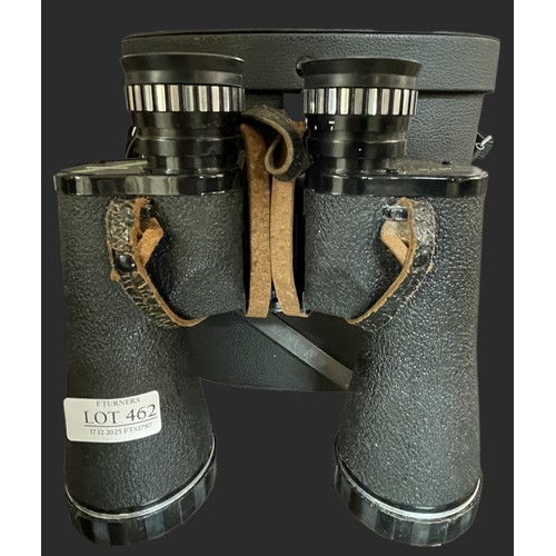 462 - PAIR OF CHINON 10X50 EXTRA WIDE ANGLE FIELD BINOCULARS WITH CASE