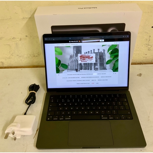 3 - BOXED APPLE MACBOOK PRO 14” WITH APPLE M3 PRO CHIP, 18GB RAM, 512 GB SSD WITH LIQUID RETINA DISPLAY ... 
