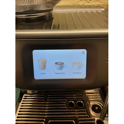 60 - BOXED SAGE THE BARISTA TOUCH IMPRESS PUMP COFFEE MACHINE WITH PORTA FILTA, 2 FILTA BASKETS, MILK JUG... 
