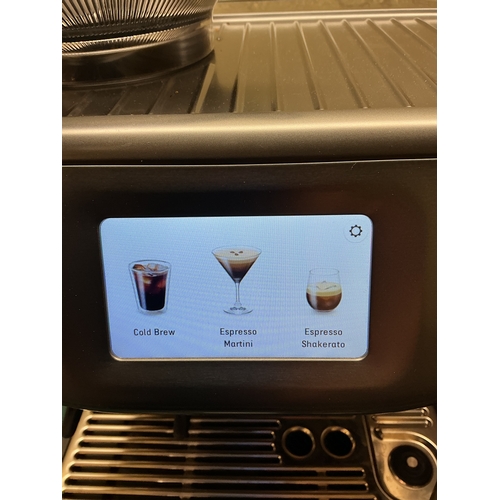 60 - BOXED SAGE THE BARISTA TOUCH IMPRESS PUMP COFFEE MACHINE WITH PORTA FILTA, 2 FILTA BASKETS, MILK JUG... 