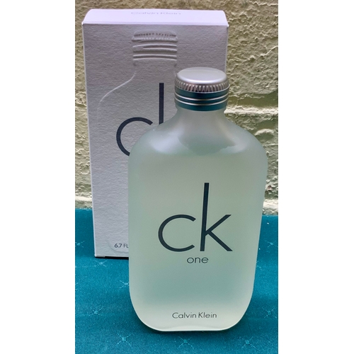 21 - BOXED CALVIN KLEIN ONE EAU DE TOILETTE 200ML
