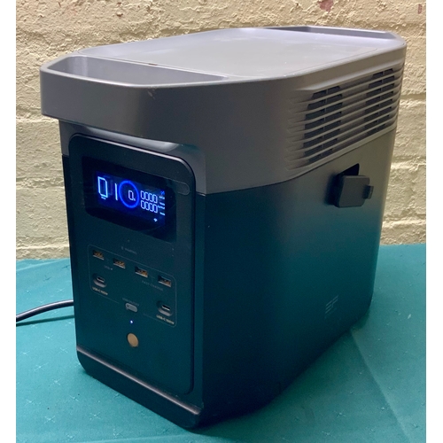 45 - ECOFLOW DELTA 2 1024 Wh Portable Power Station WITH 4 PLUG SOCKETS, 4 USB, 1 12V, 2 TYPE C ETC COMES... 