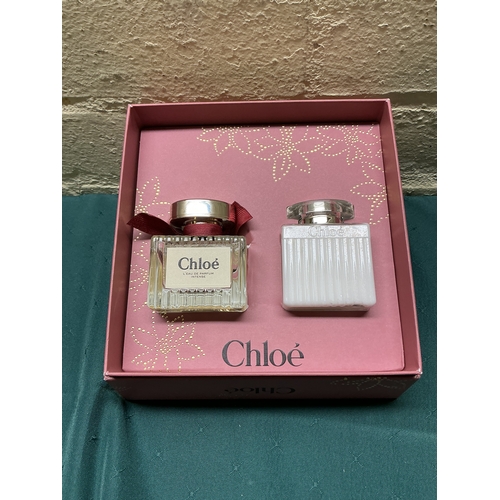 20B - BOXED CHLOE PERFUME INTENSE WITH A 50ML INTENSE PERFUME AND A 100ML PERFUMED BODY LOTION