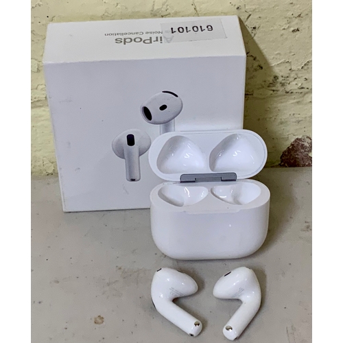 11 - BOXED APPLE AIRPODS 4TH GEN WITH NOISE CANCELATION