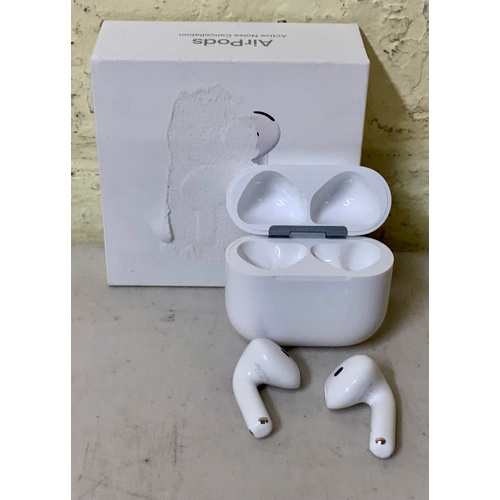 12 - BOXED APPLE AIRPODS 4TH GEN WITH NOISE CANCELLATION