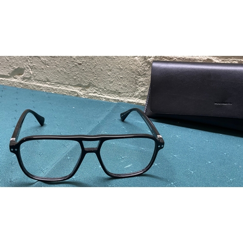 53 - PAIR OF ALL SAINTS HOPPER ALS1031 SPECTACLE FRAMES WITH CARRY CASE