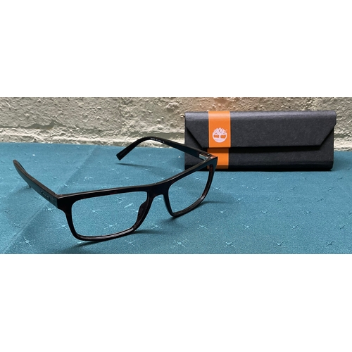 56 - PAIR OF TIMBERLAND TB50076 SPECTACLE FRAMES WITH CARRY CASE