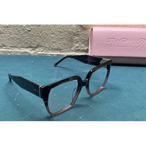 58 - PAIR OF WILLOW MAE SPECTACLE FRAMES TAYLOR 53-19-140 WITH CARRY CASE