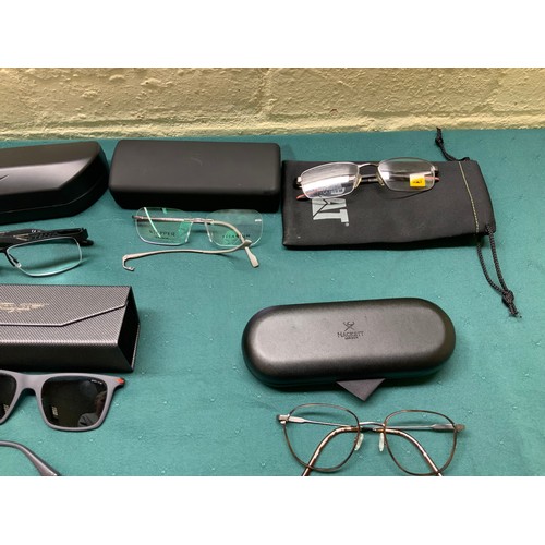 59 - 11 pairs of sunglasses/spectacle frames including prada, mulberry, all saints, nike, gant etc - 1 pa... 