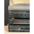 3 STACK DENON PRECISION AUDIO COMPONENT INCLUDING COMPACT DISC PLAYER ...