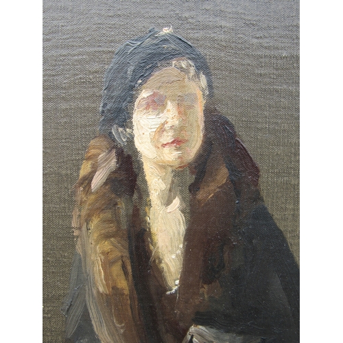 9151 - SIR JOHN LAVERY RA. (1856-1941) A 1920's oil on canvas laid to board, figural studies of 'Mrs Philli... 