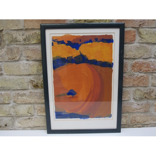 9185 - JILL JACKSON (b.1935 - Norfolk & Norwich Art Circle) Three framed and glazed screen prints - 'Tuscan... 