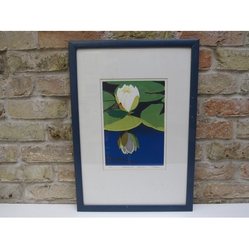 9185 - JILL JACKSON (b.1935 - Norfolk & Norwich Art Circle) Three framed and glazed screen prints - 'Tuscan... 