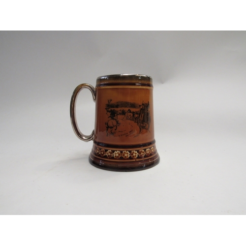 450 - 'Scenes from Coaching Days' a pint beer mug by MacMillan & Co.    (R)  £15