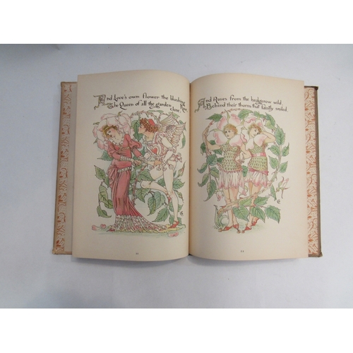 458 - Walter Crane 'Flora's Feast a Masque of Flowers', Cassell & Co., 1889, 40 pages, all colour illustra... 