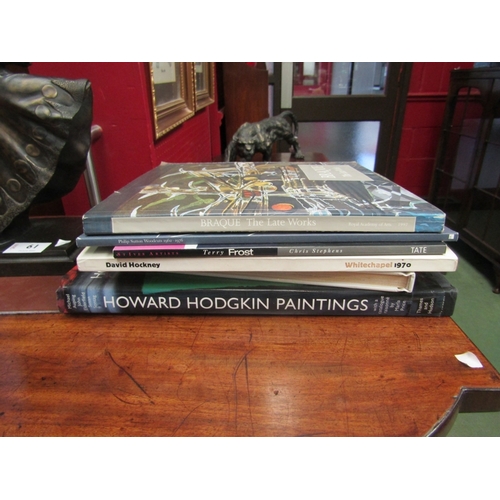 67 - 11 various art reference volumes including Terry Frost, Howard Hodgkin, Sean Scully