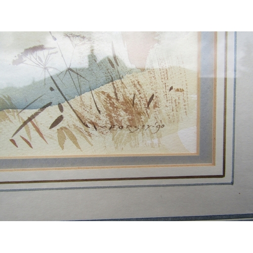 74 - CHRIS FORSEY (XX/XXI) Two framed and glazed watercolours, 'Park Farm, Walton'. Signed bottom right a... 