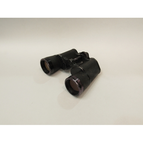 292 - A leather cased pair of Carl Zeiss 'Jena' binoculars, 10x50W