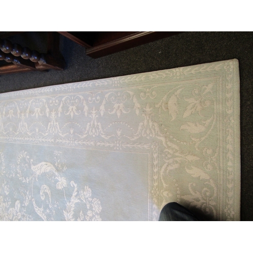 1540 - A modern Laura Ashley floor rug and similar runner (2) 275cm x 202cm and 237cm x 67cm