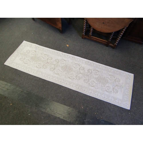 1540 - A modern Laura Ashley floor rug and similar runner (2) 275cm x 202cm and 237cm x 67cm