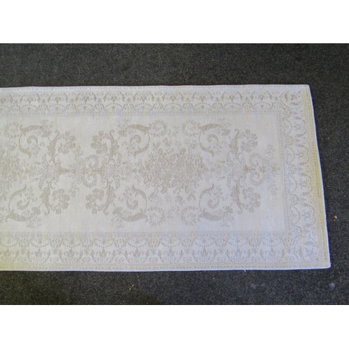 1540 - A modern Laura Ashley floor rug and similar runner (2) 275cm x 202cm and 237cm x 67cm