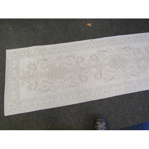 1540 - A modern Laura Ashley floor rug and similar runner (2) 275cm x 202cm and 237cm x 67cm