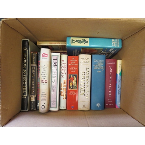 1194 - Two boxes of mixed books including 