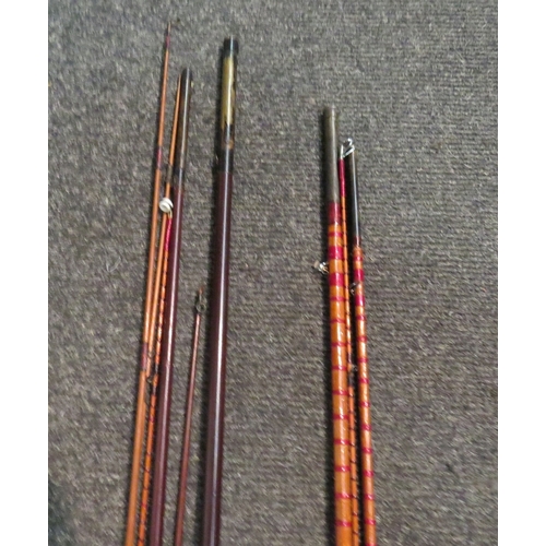 1270 - An A&N CPL of Westminster cane fishing rod and a Gow & Sons of Dundee cane fishing rod (2)   (E) £20... 