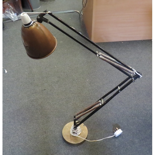 1293 - A double hinge angle poise lamp (some repair a/f)   (E) £10-15