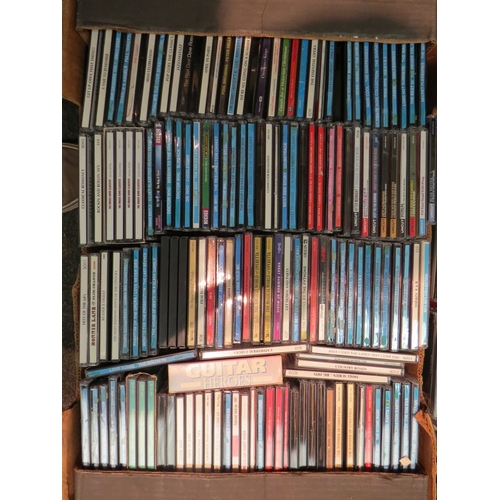 1450 - Two boxes of assorted CD's    (E) £5-10