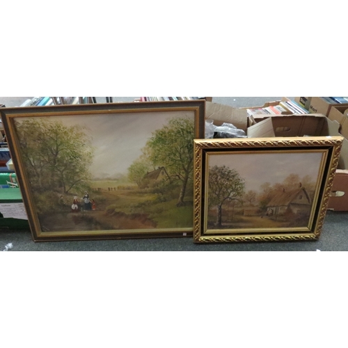barbara-carr-two-oils-on-boards-depicting-a-rural-scene-43-5-x-59cm