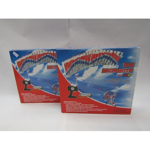 7118 - Two boxed Li-Lo radio control Microkites (contents unchecked)