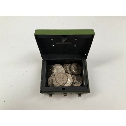 8039 - A collection of silver content British coinage