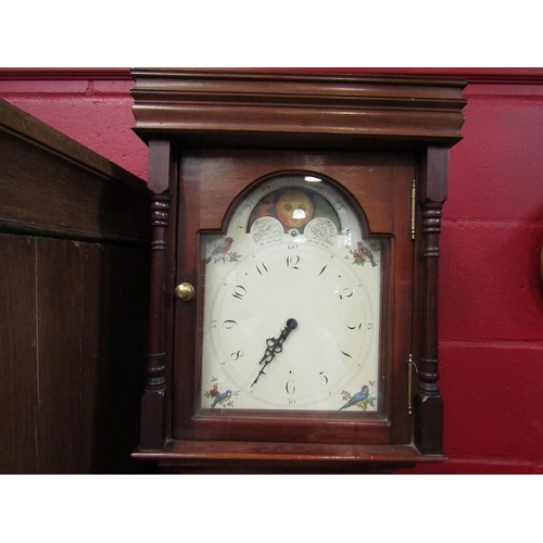 120 - An S. Blackford 30-hour longcase clock striking on three rods, mahogany case, 197.5cm tall x 40cm wi... 