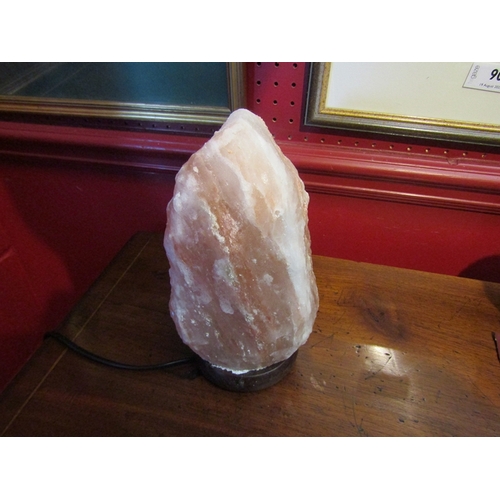 92 - A Himalayan salt lamp, 24cm tall   (R) £20