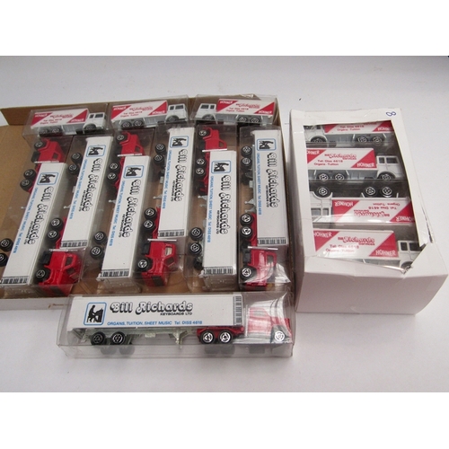 422 - Two boxes of majorette models, limited edition from Diss shop, two designs