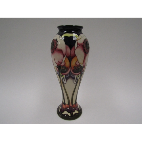 8061 - A Moorcroft Emma pattern vase designed by Emma Bossons 300/500, 28cm tall, boxed