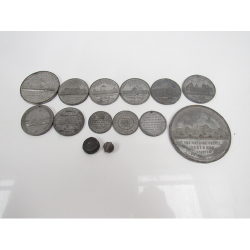 8080 - A part set of Jubilee head silver coinage, crown, double florin, 1/2 crown, florin, shilling and six... 