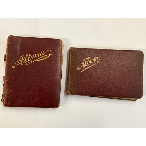 5404 - Two albums with passages written by WWI soldiers belonging to Dorothy E.J.M. Drew dated 1912, with l... 