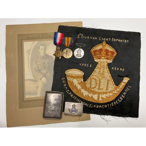 5449 - A collection of WWI items relating to Fred Milburn Hansell, a Signalman awarded the Military Medal (... 