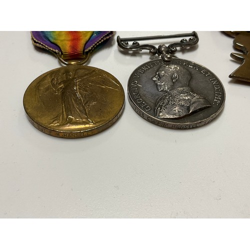 5449 - A collection of WWI items relating to Fred Milburn Hansell, a Signalman awarded the Military Medal (... 