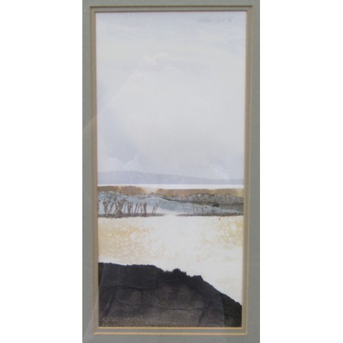 1144 - DUNCAN MACLEOD RSW (b.1955) A framed & glazed mixed media on  paper, 